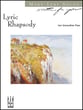 Lyric Rhapsody piano sheet music cover